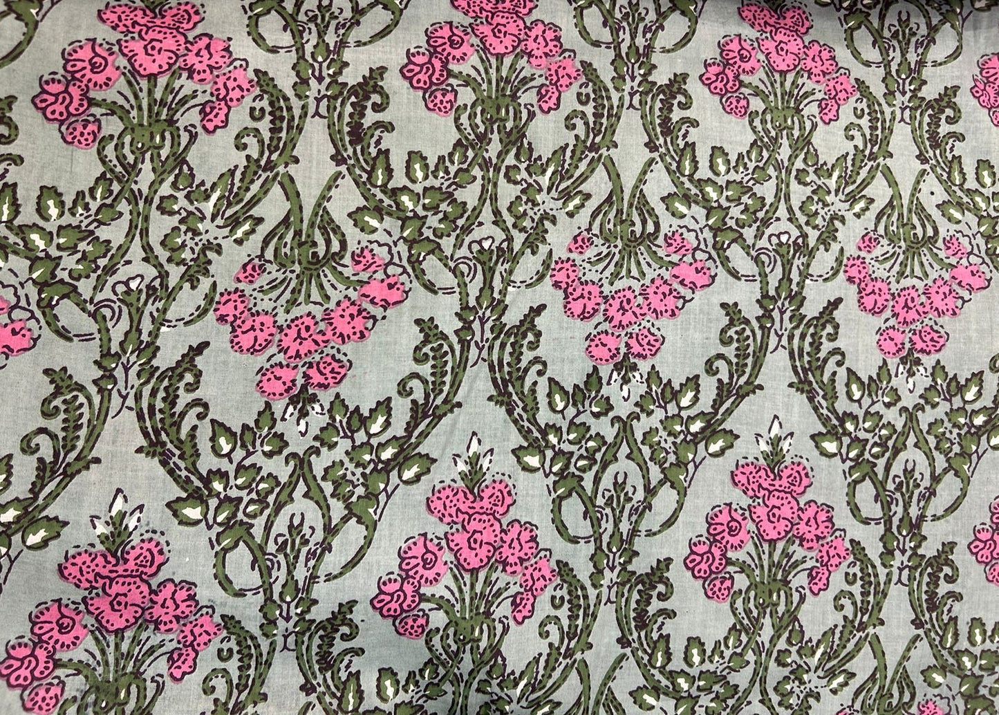 Cotton Printed Two Pc Fabric Set