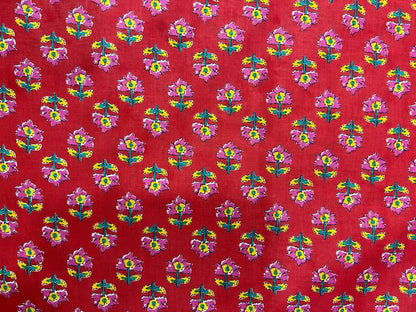 Cotton Printed Two Pc Fabric Set