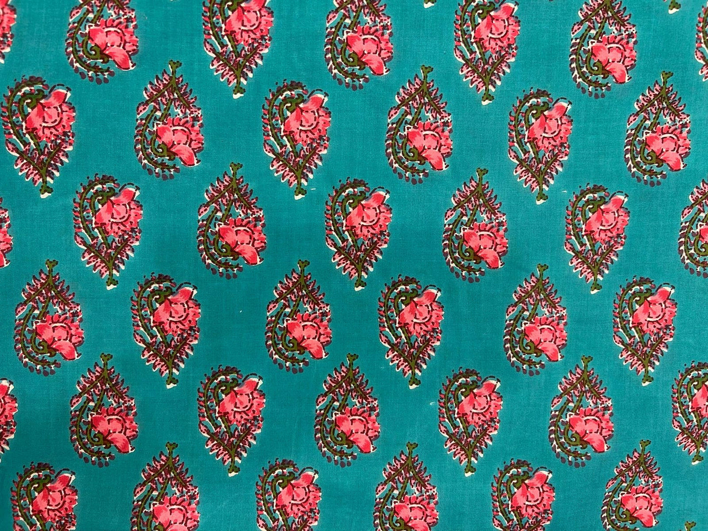 Cotton Printed Two Pc Fabric Set