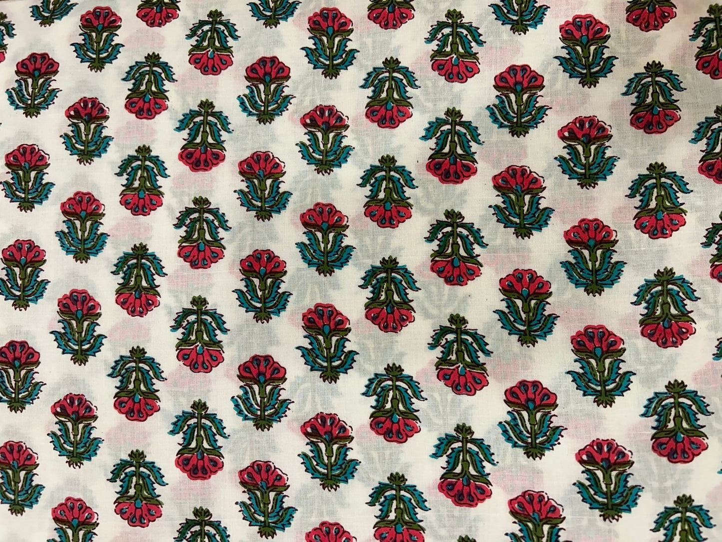 Cotton Printed Two Pc Fabric Set