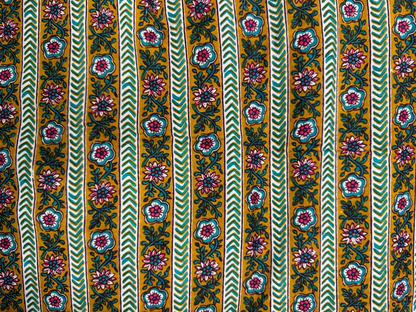 Cotton Printed Two Pc Fabric Set