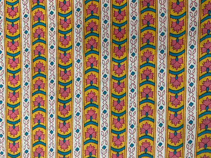 Cotton Printed Two Pc Fabric Set