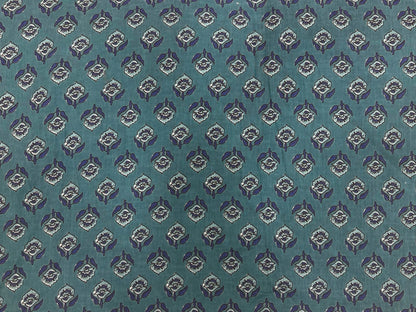 Cotton Printed Two Pc Fabric Set
