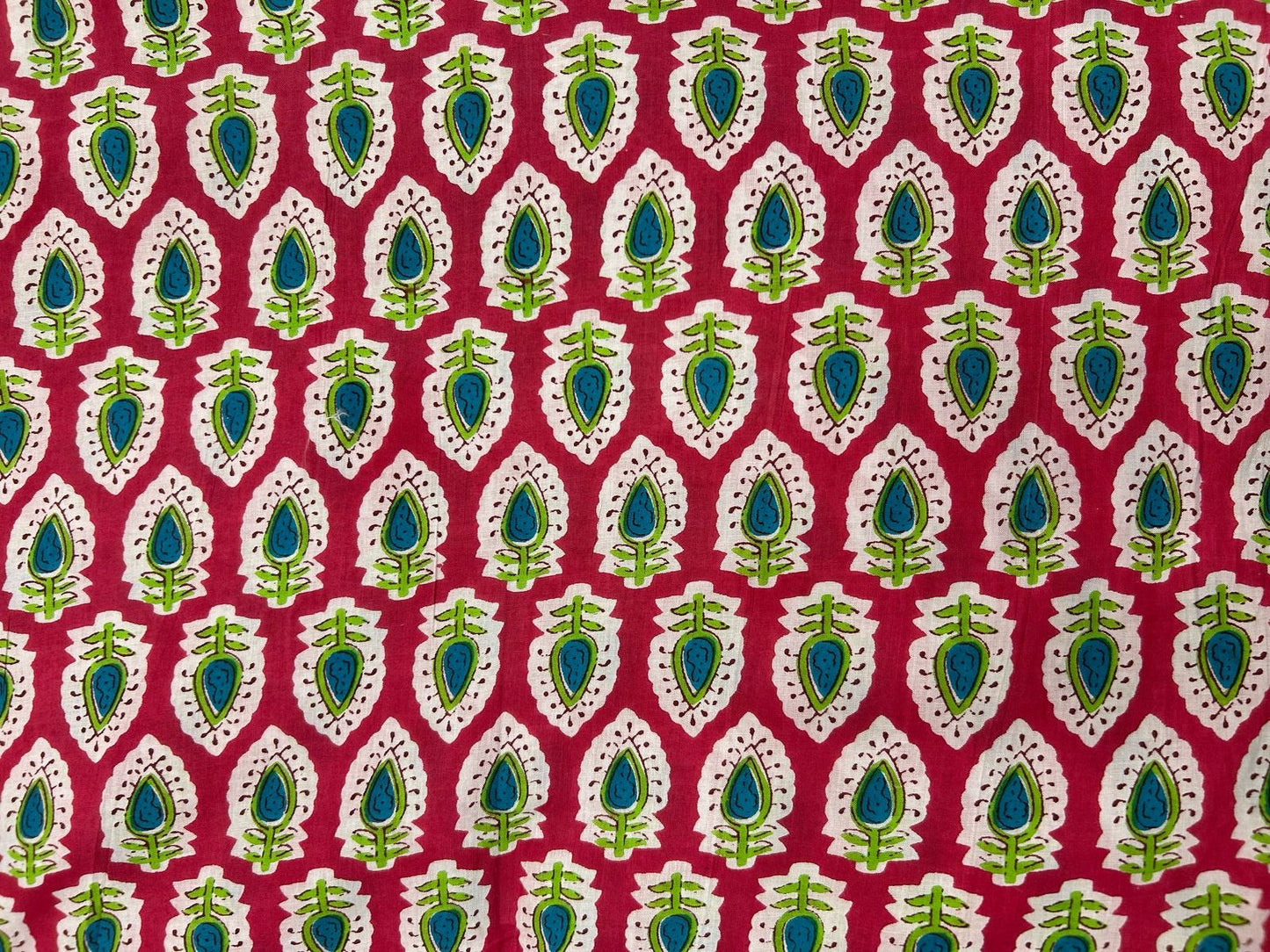 Cotton Printed Two Pc Fabric Set