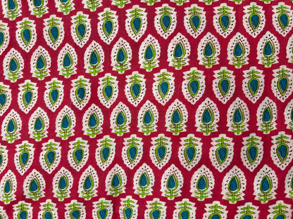 Cotton Printed Two Pc Fabric Set