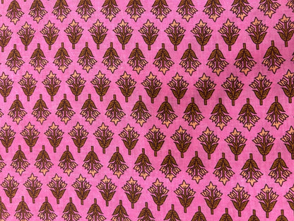 Cotton Printed Two Pc Fabric Set