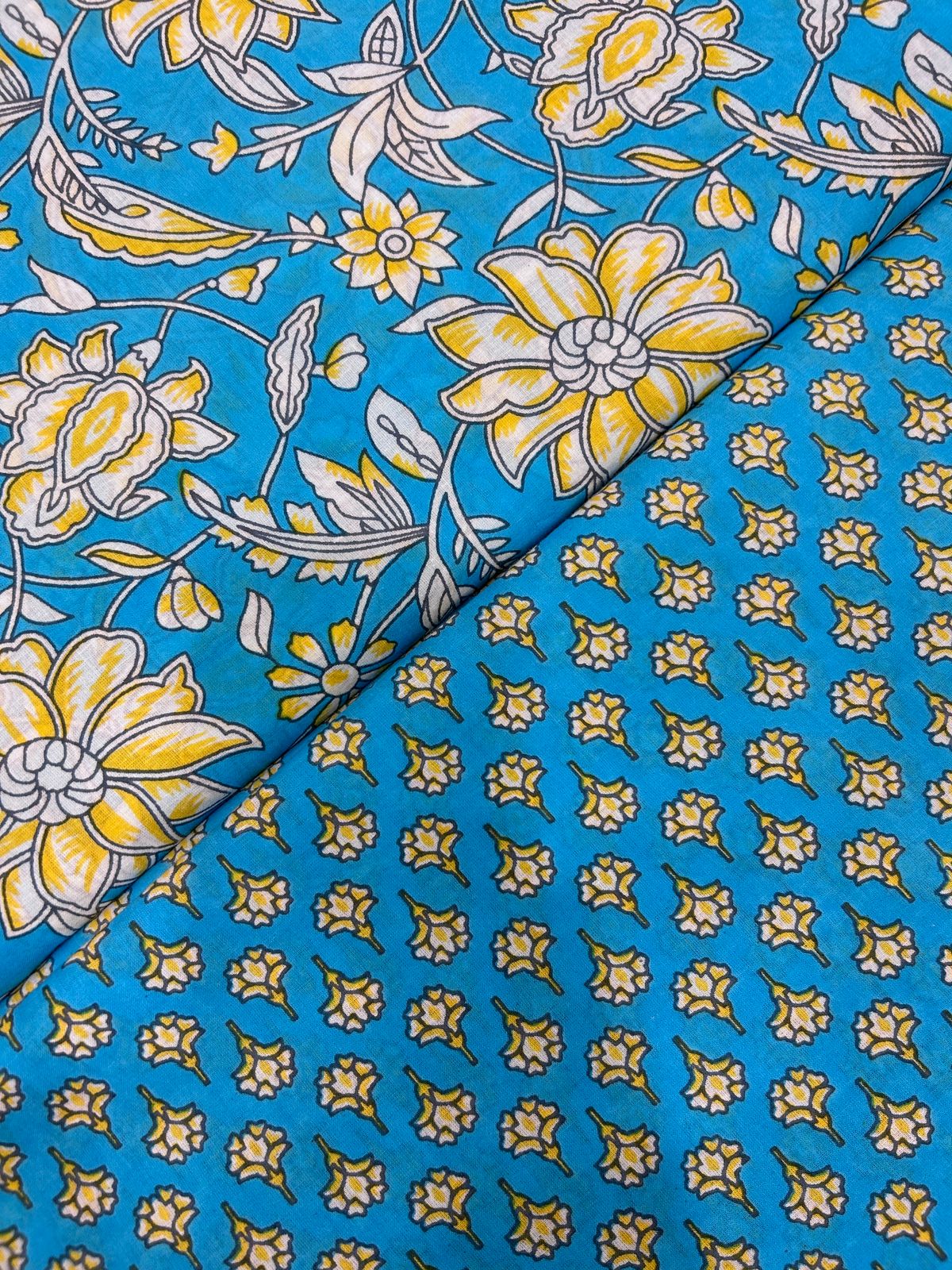 cotton printed running fabric