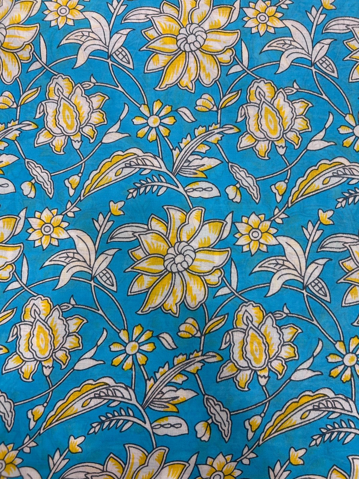 cotton printed running fabric