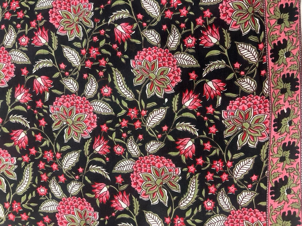 Cotton Printed Two Pc Fabric Set