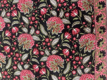Cotton Printed Two Pc Fabric Set