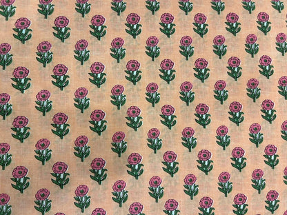 Cotton Printed Two Pc Fabric Set