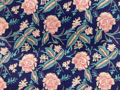 Cotton Printed Two Pc Fabric Set