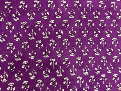 Cotton Printed Two Pc Fabric Set