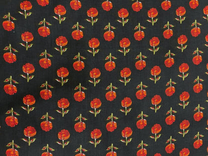 Cotton Printed Two Pc Fabric Set