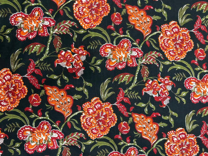 Cotton Printed Two Pc Fabric Set
