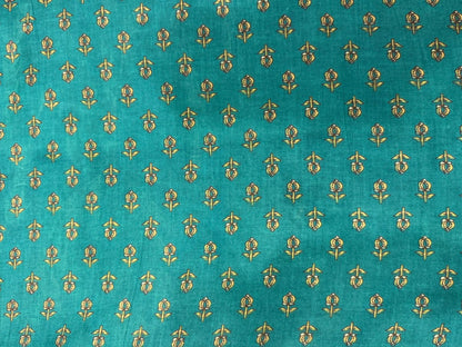Cotton Printed Two Pc Fabric Set