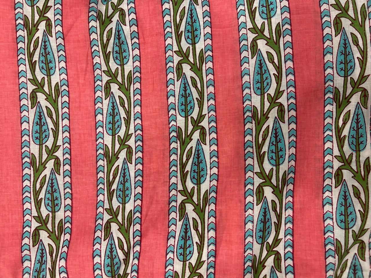 Cotton Printed Two Pc Fabric Set