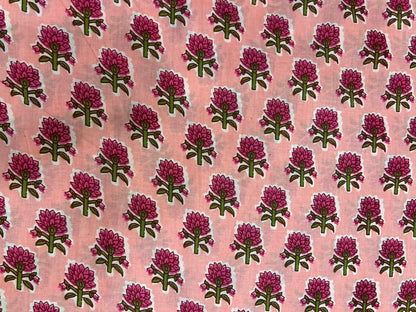 Cotton Printed Two Pc Fabric Set