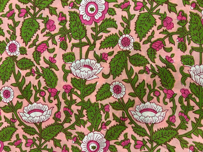Cotton Printed Two Pc Fabric Set