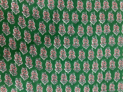 Cotton Printed Two Pc Fabric Set
