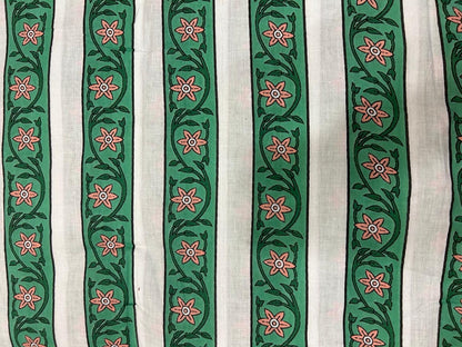 Cotton Printed Two Pc Fabric Set