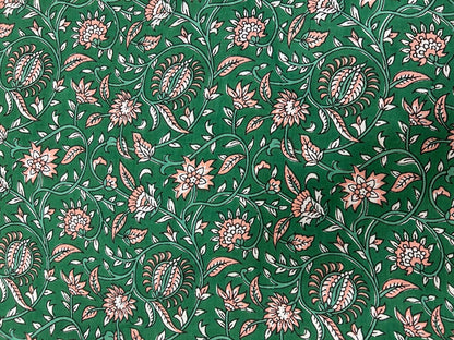 Cotton Printed Two Pc Fabric Set