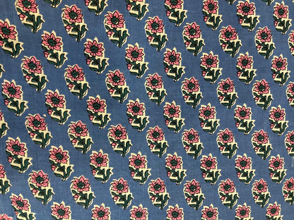 Cotton Printed Two Pc Fabric Set