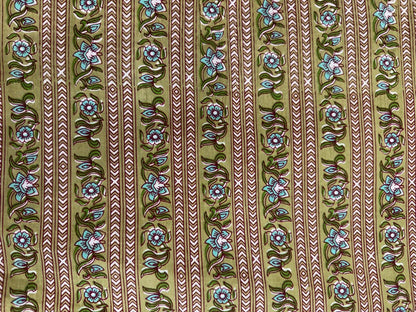 Cotton Printed Two Pc Fabric Set