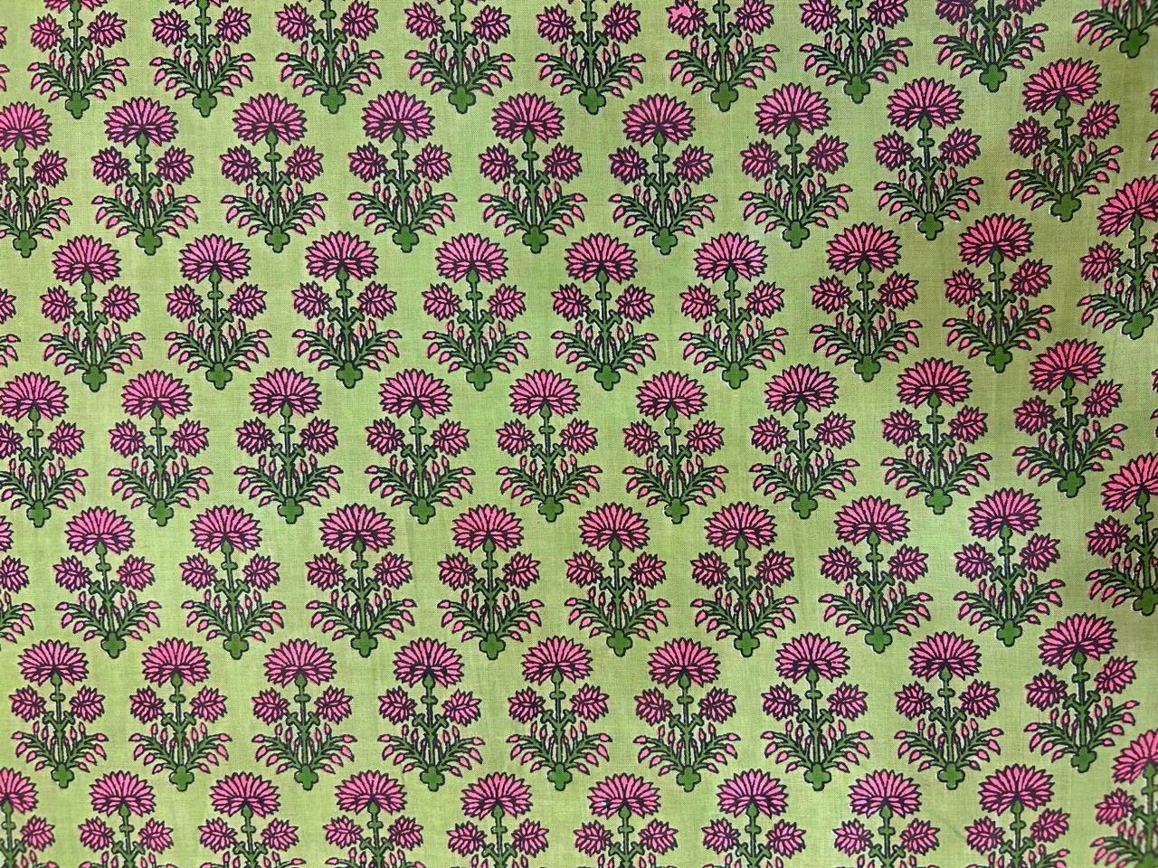 Cotton Printed Two Pc Fabric Set