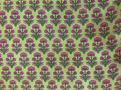 Cotton Printed Two Pc Fabric Set