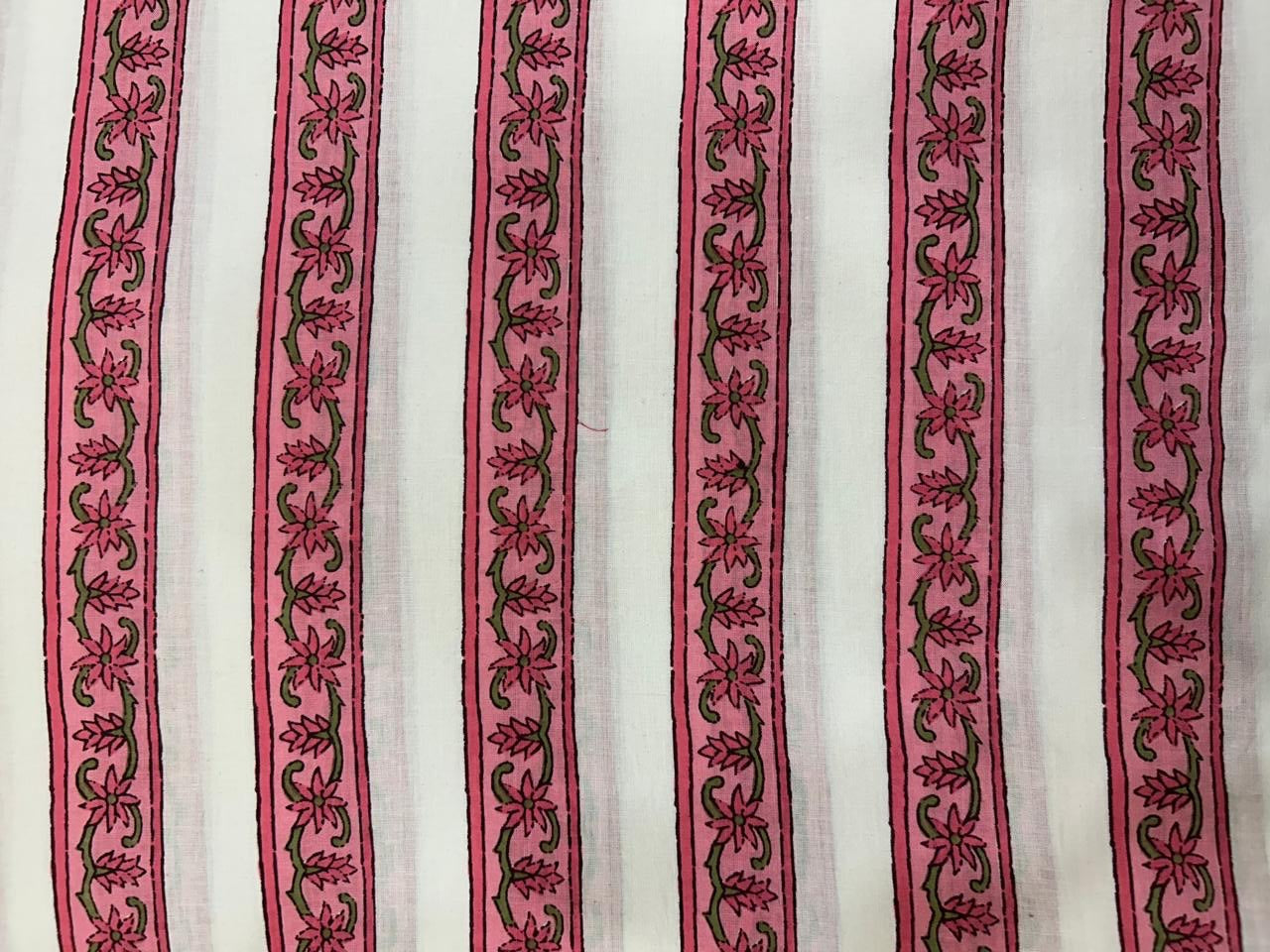 Cotton Printed Two Pc Fabric Set