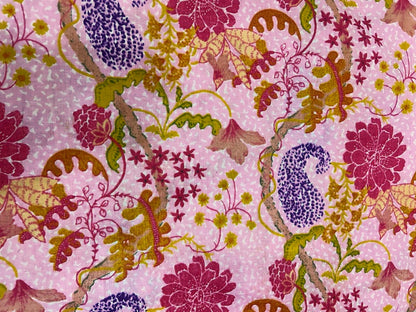 Cotton Printed Two Pc Fabric Set