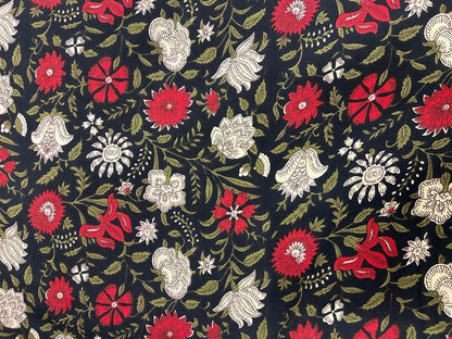 Cotton Printed Two Pc Fabric Set