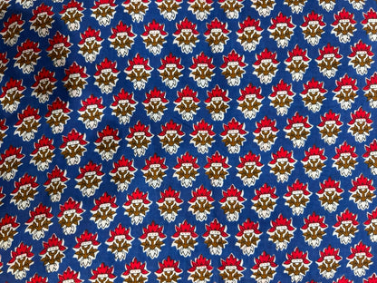 Cotton Printed Two Pc Fabric Set