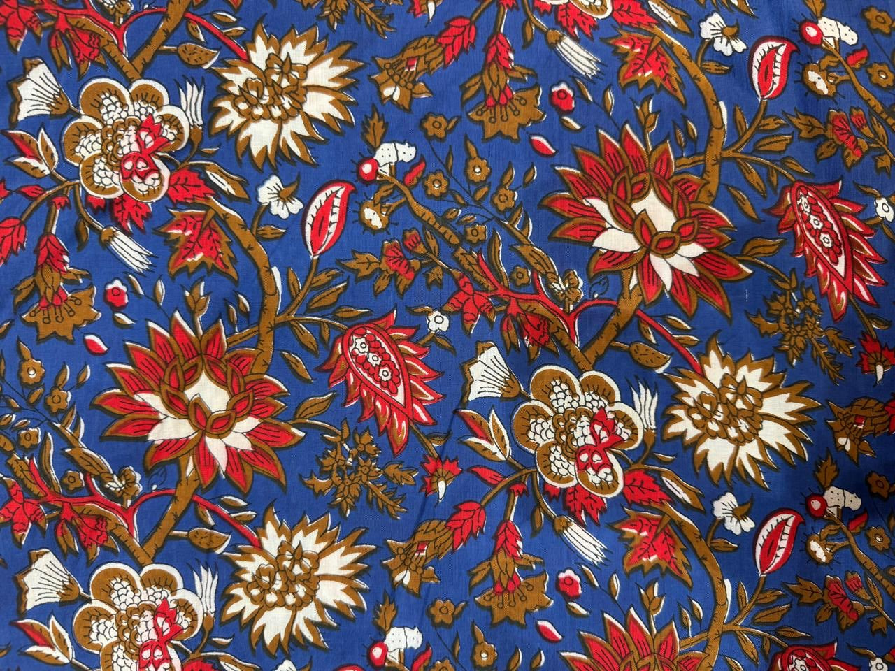 Cotton Printed Two Pc Fabric Set