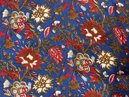 Cotton Printed Two Pc Fabric Set