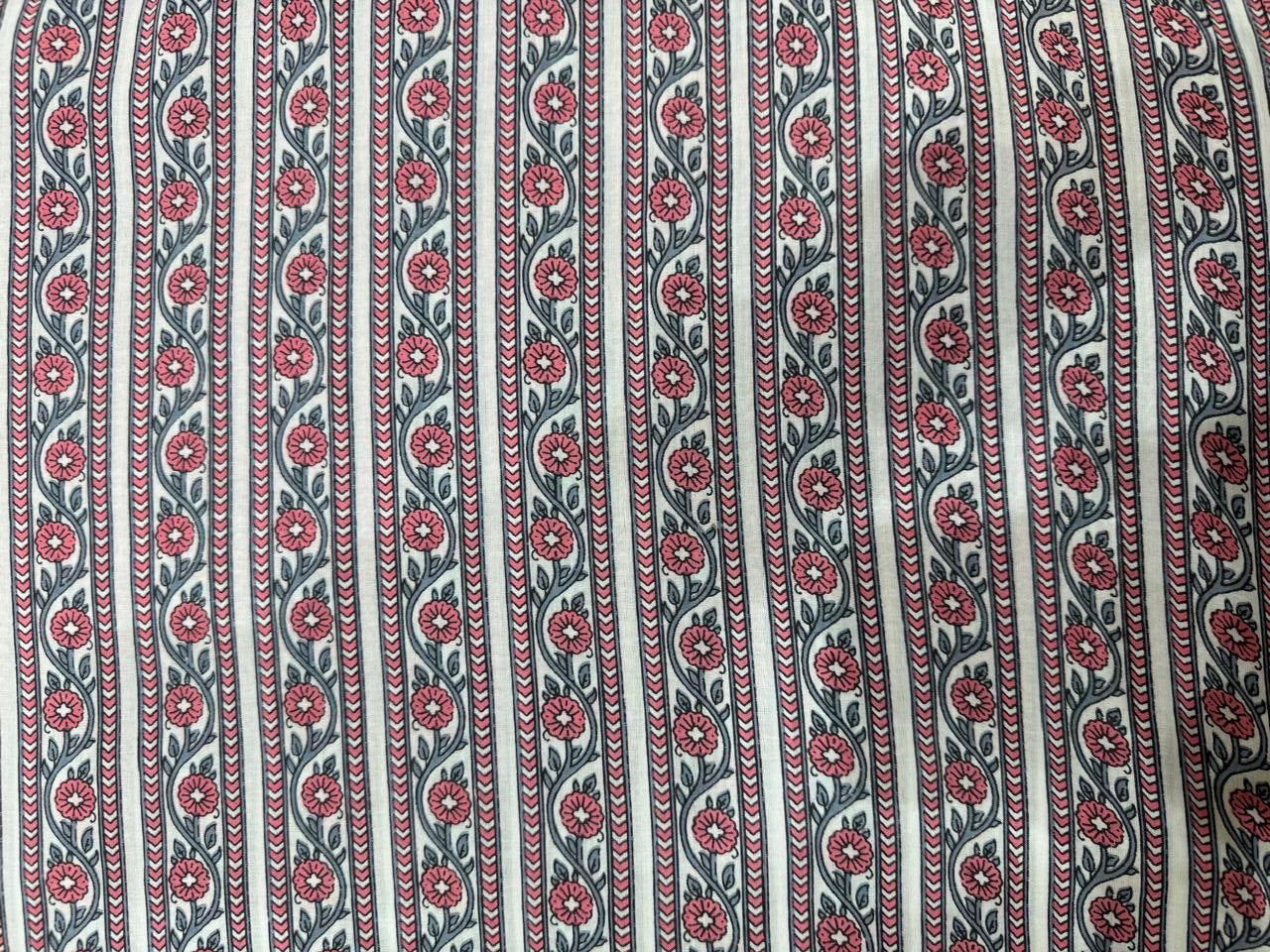 Cotton Printed Two Pc Fabric Set