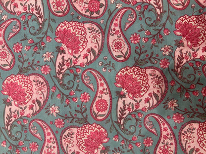 Cotton Printed Two Pc Fabric Set