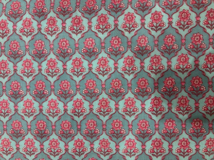 Cotton Printed Two Pc Fabric Set