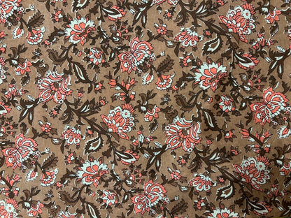Cotton Printed Two Pc Fabric Set