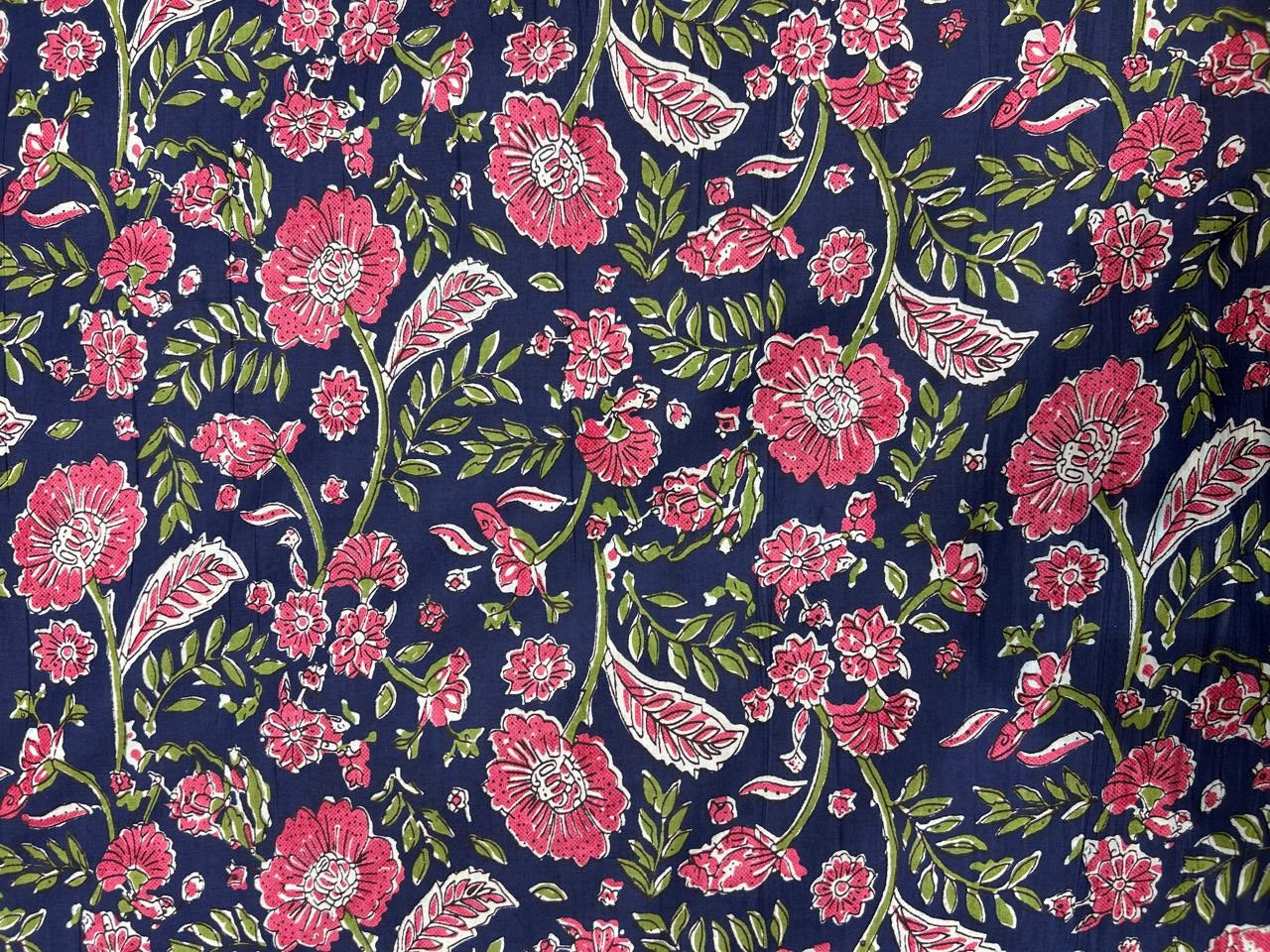Cotton Printed Two Pc Fabric Set