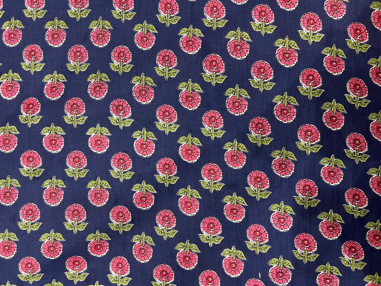 Cotton Printed Two Pc Fabric Set
