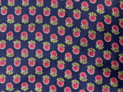 Cotton Printed Two Pc Fabric Set