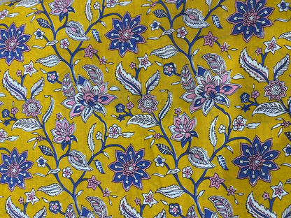 Cotton Printed Two Pc Fabric Set