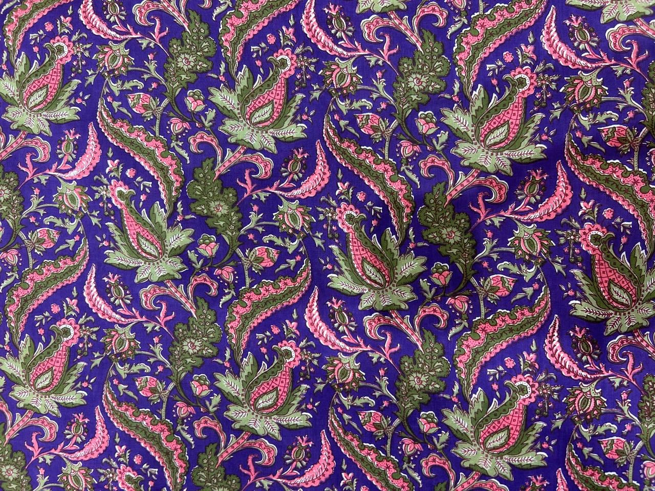 Cotton Printed Two Pc Fabric Set