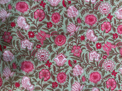 Cotton Printed Two Pc Fabric Set