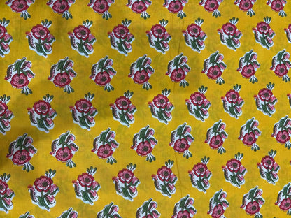 Cotton Printed Two Pc Fabric Set