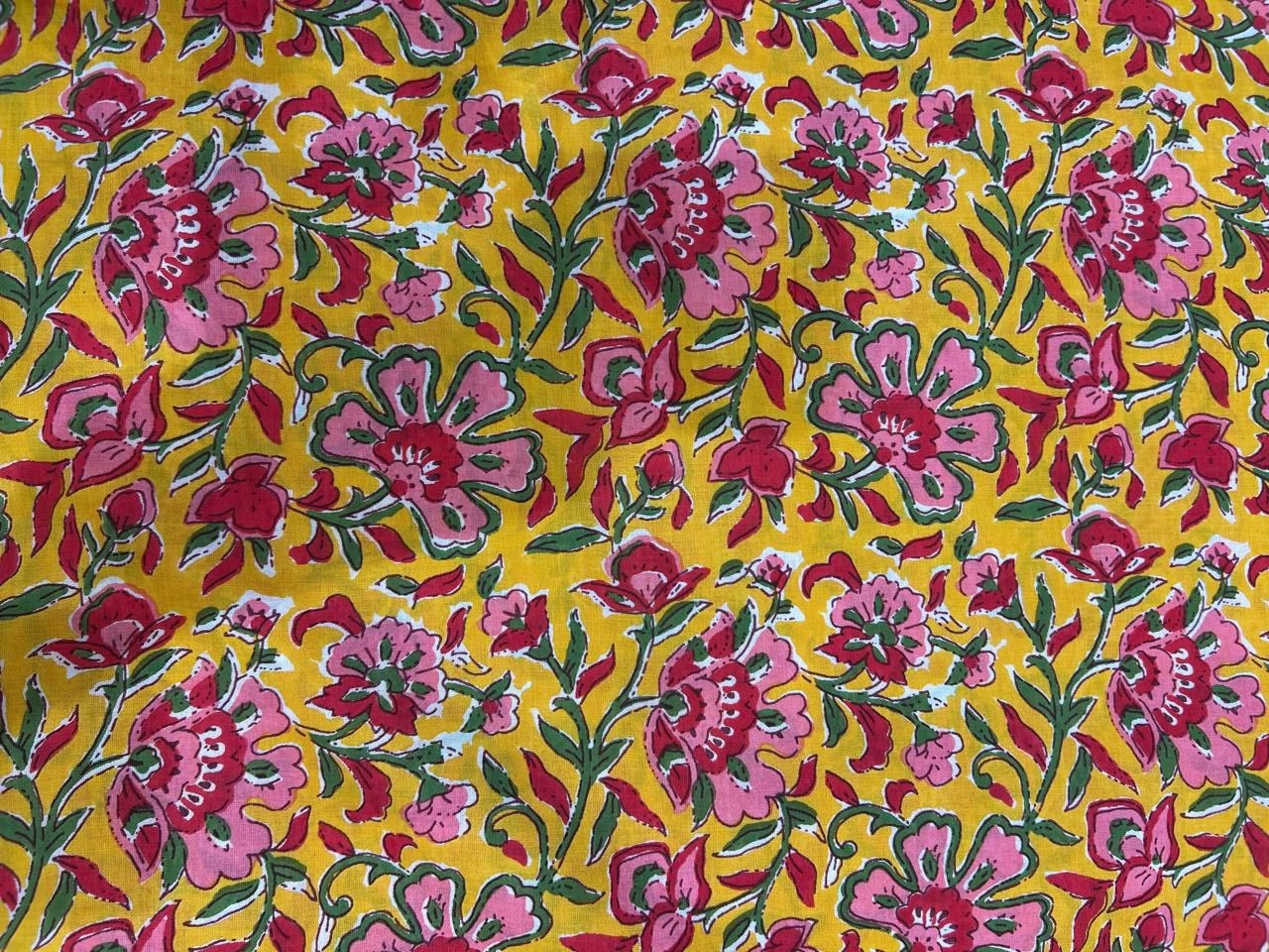 Cotton Printed Two Pc Fabric Set