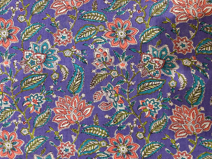 Cotton Printed Two Pc Fabric Set
