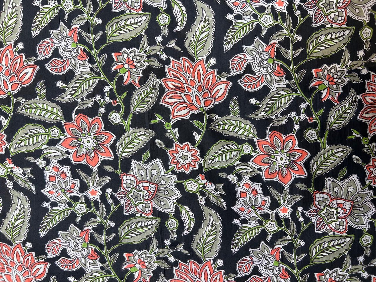 Cotton Printed Two Pc Fabric Set